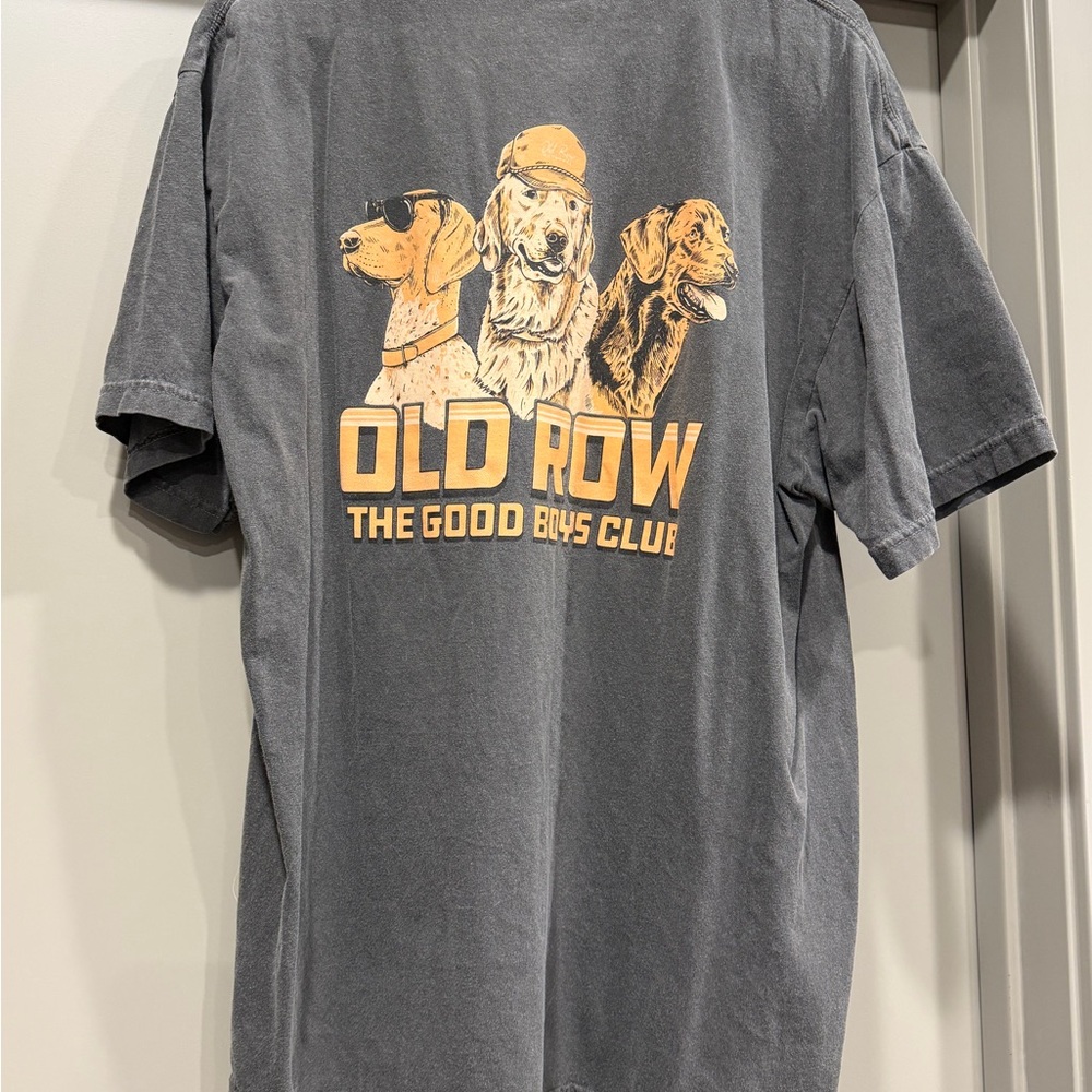 Old Row Charcoal Graphic Tee